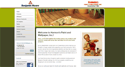 Desktop Screenshot of harmonspaint.com